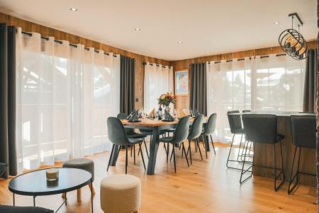 Skiverleih 5-Zimmer-Appartment für 10 Personen (101) - Teka - Les Gets - Wohnzimmer