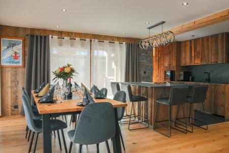 Skiverleih 5-Zimmer-Appartment für 10 Personen (101) - Teka - Les Gets - Wohnzimmer