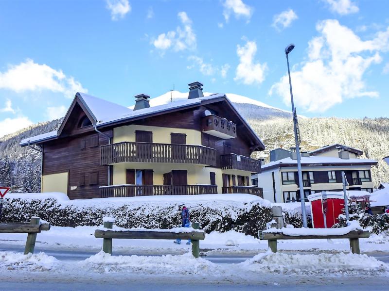 Vacances en montagne Appartement 3 pièces 4 personnes (1) - L'Hermine - Les Houches - Extérieur hiver