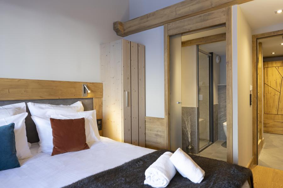 Rent in ski resort 3 room apartment 6 people - Les Chalets Eléna - Les Houches - Bedroom