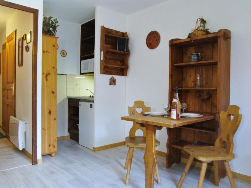 Ski verhuur Appartement 1 kamers 3 personen (4) - Les Chamois - Les Houches - Woonkamer