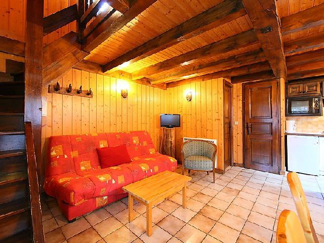Rent in ski resort 3 room chalet 6 people (1) - Pierre Blanche - Les Houches - Sofa bed