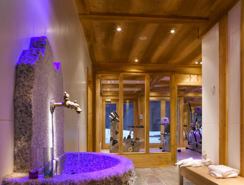 Skiverleih Résidence Boutique Le Hameau de Pierre Blanche - Les Houches - Fitnessraum