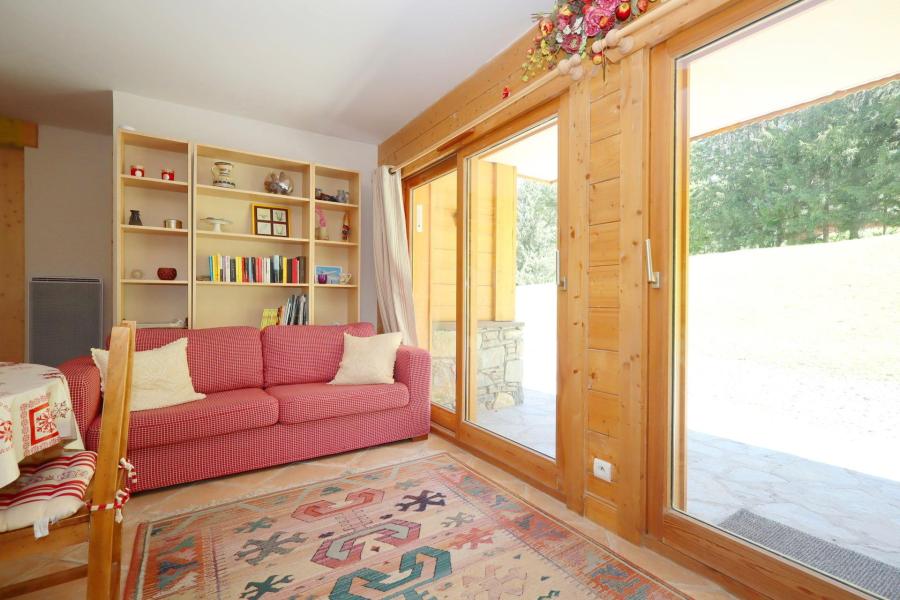 Rent in ski resort 3 room apartment cabin 5 people (793) - Résidence le Hameau des Glaciers - Les Houches - Living room