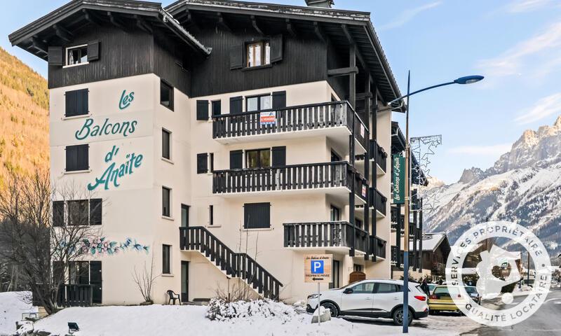 Location au ski Résidence les Balcons d'Anaïte - Maeva Home - Les Houches - Extérieur hiver