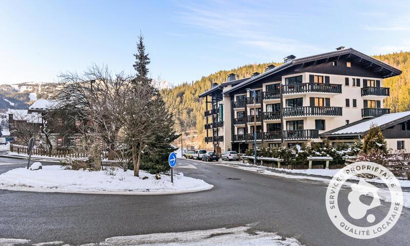 Skiverleih Résidence les Balcons d'Anaïte - Maeva Home - Les Houches - Draußen im Winter