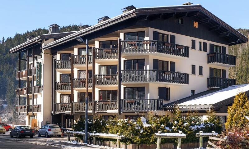 Wynajem na narty Résidence les Balcons d'Anaïte - Maeva Home - Les Houches - Zima na zewnątrz