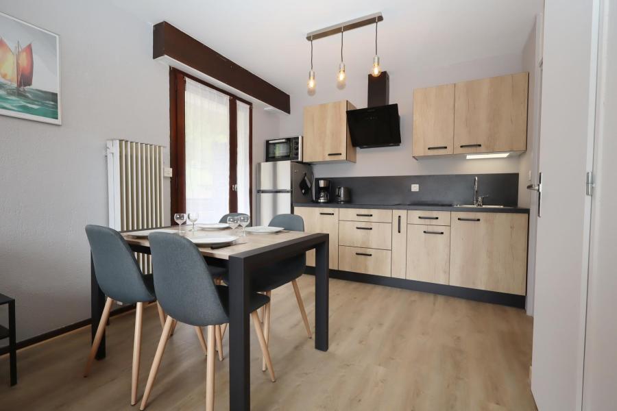 Rent in ski resort Studio sleeping corner 4 people (H799) - Résidence les Esserts - Les Houches - Kitchen