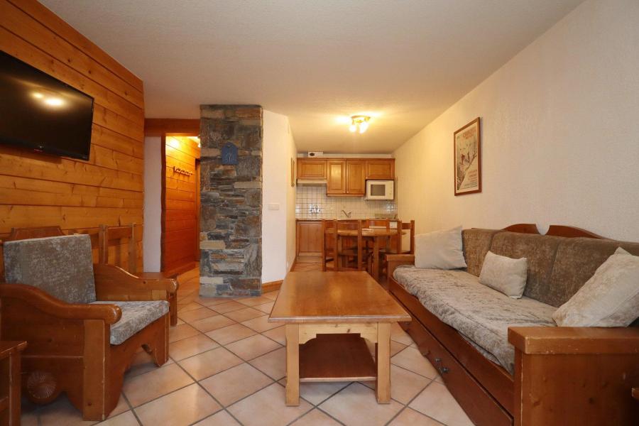 Ski verhuur Appartement 2 kabine kamers 5 personen (Berard 10) - Résidence les Hauts de Chavants - Les Houches - Woonkamer