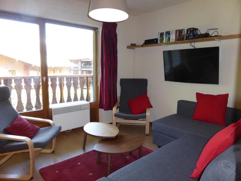 Rent in ski resort 2 room apartment 4 people (B23) - Résidence les Houches Village - Les Houches - Living room