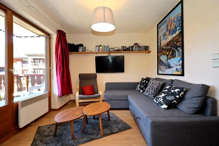 Rent in ski resort 2 room apartment 4 people (B23) - Résidence les Houches Village - Les Houches - Living room