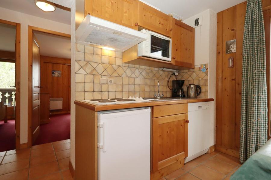 Ski verhuur Appartement 3 kamers 6 personen (07) - Résidence Saint-Georges - Les Houches - Keuken