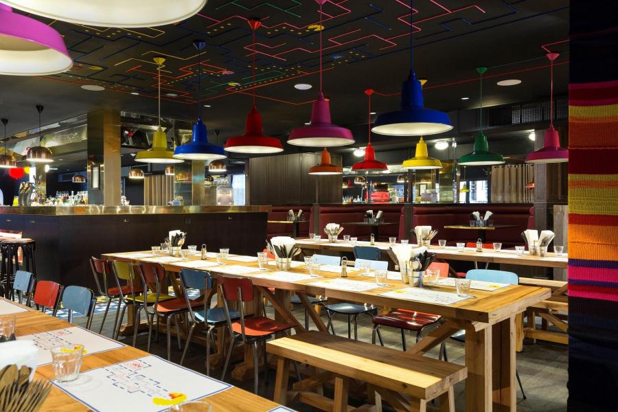 Location au ski Rockypop Hôtel - Les Houches - Intérieur