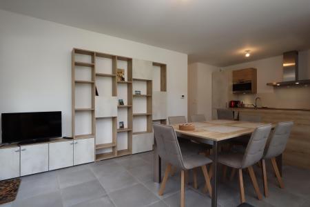 Skiverleih 4-Zimmer-Appartment für 6 Personen (H798) - HAMEAU DES REINES - Les Houches - Wohnzimmer