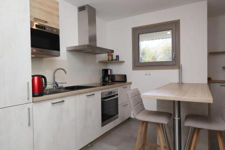 Wynajem na narty Apartament 4 pokojowy 6 osób (H798) - HAMEAU DES REINES - Les Houches - Kuchnia