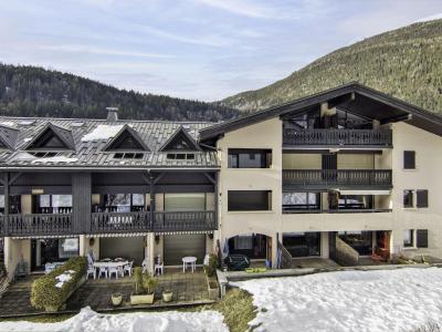 Аренда на лыжном курорте Апартаменты 1 комнат 2 чел. (1) - Les Arandellys - Les Houches - зимой под открытым небом