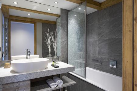 Rent in ski resort 3 room apartment 6 people - Les Chalets Eléna - Les Houches - Bathroom