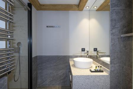 Location au ski Appartement 3 pièces 6 personnes (Vue Mont Blanc) - Les Chalets Eléna - Les Houches - Salle de douche