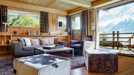 Rent in ski resort Les Chalets Les Granges d'en Haut 1 - Les Houches - Living room