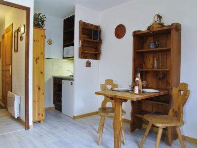 Skiverleih 1-Zimmer-Appartment für 3 Personen (4) - Les Chamois - Les Houches - Wohnzimmer