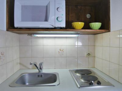 Location au ski Appartement 1 pièces 3 personnes (4) - Les Chamois - Les Houches - Kitchenette