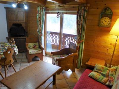 Ski verhuur Appartement 3 kamers 6 personen (2) - Les Hauts des Chavants - Les Houches - Woonkamer