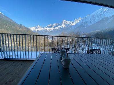 Rent in ski resort 3 room apartment cabin 4 people (304) - Les Mazots de Kayla - Les Houches - Terrace