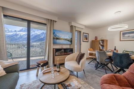 Location au ski Appartement 3 pièces cabine 4 personnes (304) - Les Mazots de Kayla - Les Houches - Séjour
