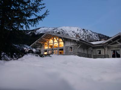 Location au ski Résidence Boutique Le Hameau de Pierre Blanche - Les Houches - Extérieur hiver