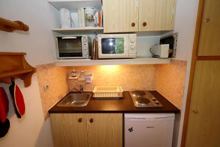 Ski verhuur Studio cabine 4 personen (B42) - Résidence le Château B - Les Houches - Keuken