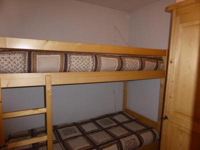 Rent in ski resort 2 room apartment cabin 4 people (B6) - Résidence les Aiguilles Rouges - Les Houches - Bunk beds