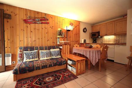 Wynajem na narty Apartament 2 pokojowy kabina 4 osób (B6) - Résidence les Aiguilles Rouges - Les Houches - Pokój gościnny