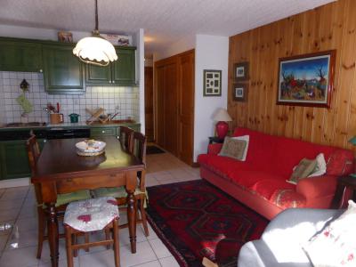 Rent in ski resort 2 room apartment 4 people (H782) - Résidence les Eaux Rousses - Les Houches - Living room