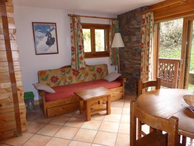 Rent in ski resort 2 room apartment 4 people (Berard 12) - Résidence les Hauts de Chavants - Les Houches - Living room