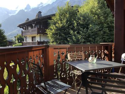 Skiverleih 2-Zimmer-Holzhütte für 6 Personen (13) - Résidence les Hauts de Chavants - Les Houches - Balkon