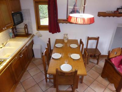 Rent in ski resort 4 room mezzanine apartment 6 people (Vallot 03) - Résidence les Hauts de Chavants - Les Houches - Kitchen