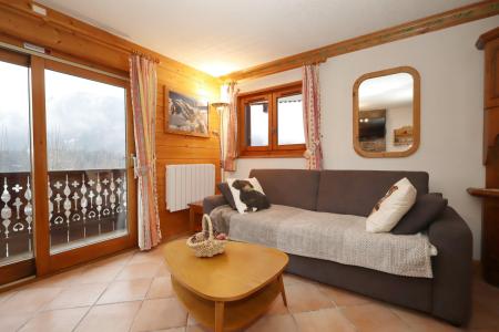 Location au ski Appartement 2 pièces cabine 6 personnes (H801) - Résidence les Hauts de Chavants - Les Houches - Séjour