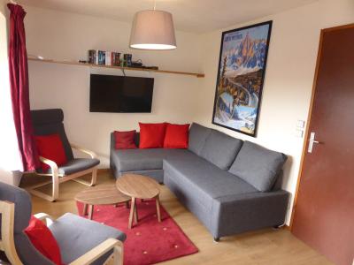 Wynajem na narty Apartament 2 pokojowy 4 osób (B23) - Résidence les Houches Village - Les Houches - Pokój gościnny