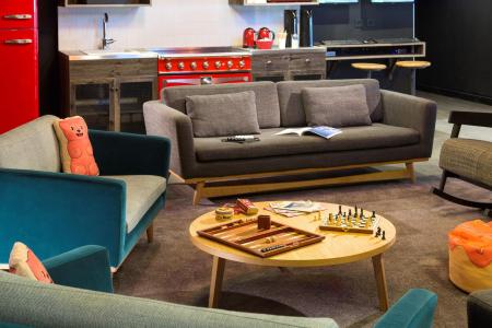 Location au ski Rockypop Hotel - Les Houches - Intérieur