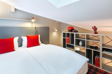 Rent in ski resort Rockypop Hotel - Les Houches - Bedroom