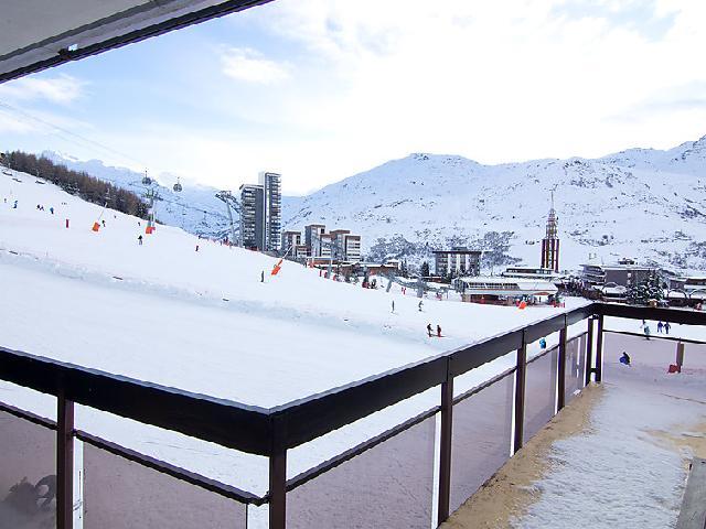 Alquiler al esquí Apartamento 3 piezas para 6 personas (2) - Aravis - Les Menuires - Balcón