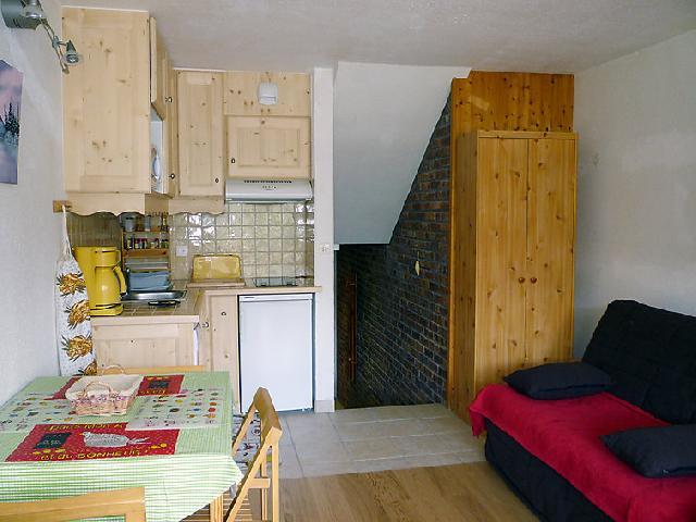 Rent in ski resort 1 room apartment 4 people (9) - Brelin - Les Menuires - Living room