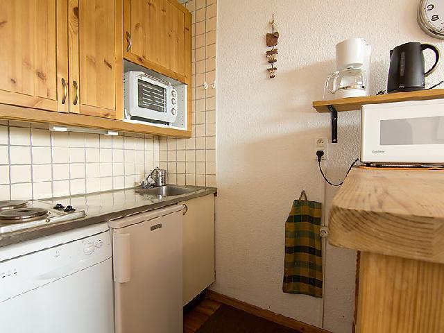 Rent in ski resort 2 room apartment 5 people (6) - Brelin - Les Menuires - Kitchenette