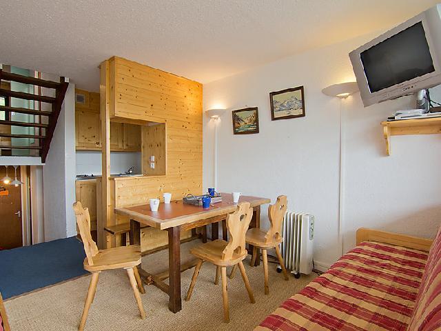 Аренда на лыжном курорте Апартаменты 3 комнат 7 чел. (8) - Brelin - Les Menuires - Небольш&