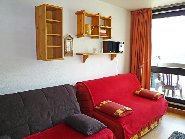 Ski verhuur Studio 4 personen (9) - Brelin - Les Menuires - Woonkamer