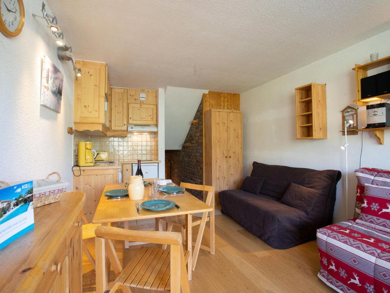 Ski verhuur Studio 4 personen (9) - Brelin - Les Menuires - Woonkamer