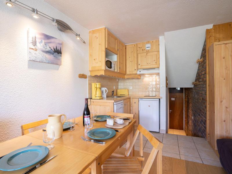 Ski verhuur Studio 4 personen (9) - Brelin - Les Menuires - Woonkamer