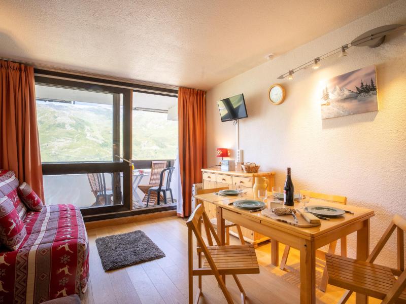 Ski verhuur Studio 4 personen (9) - Brelin - Les Menuires - Woonkamer