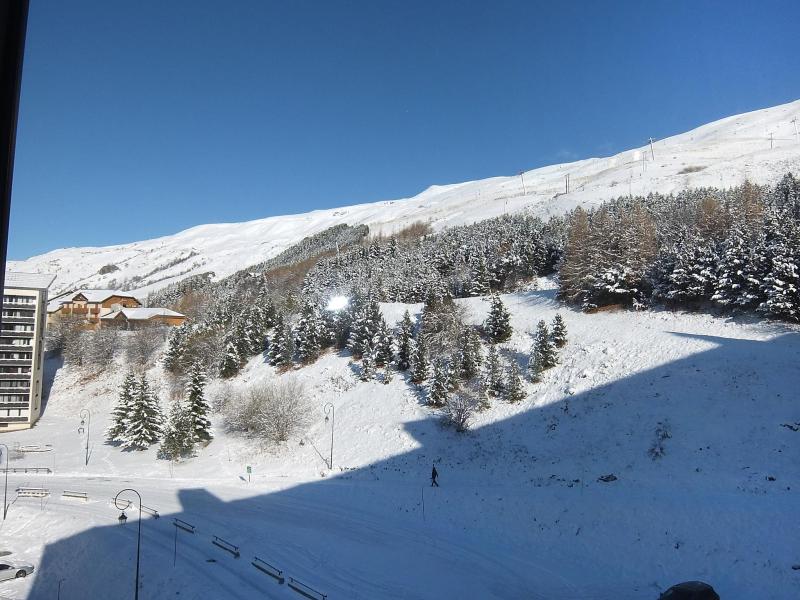 Аренда на лыжном курорте Апартаменты 2 комнат 4 чел. (11) - Caron - Les Menuires - зимой под открытым небом