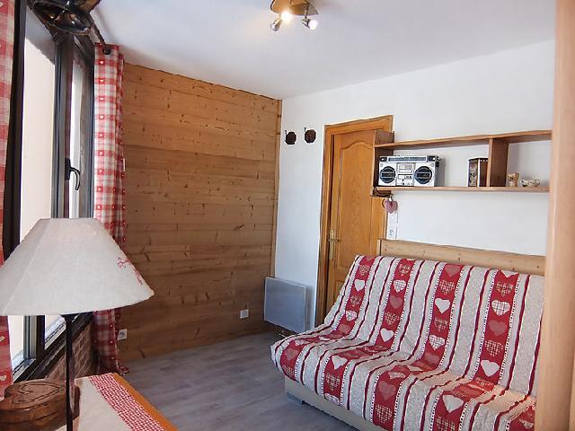 Ski verhuur Appartement 2 kamers 4 personen (11) - Caron - Les Menuires - Woonkamer